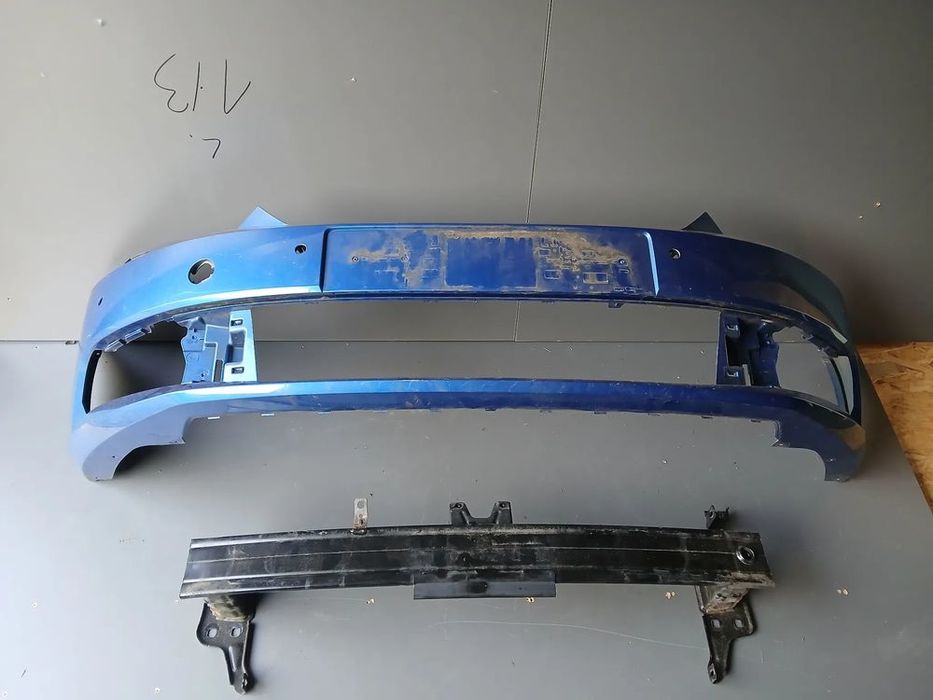 skoda fabia iii przed lift 6v0 zderzak przód belka oryginał wzmocnie
