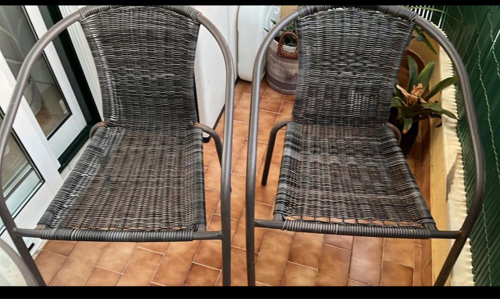 2 cadeiras de exterior
