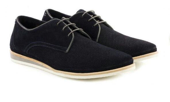 Braska р.45-46 стельки 30-30,5см замшевые туфли