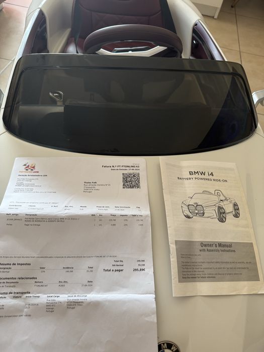 Carro eletrico infantil