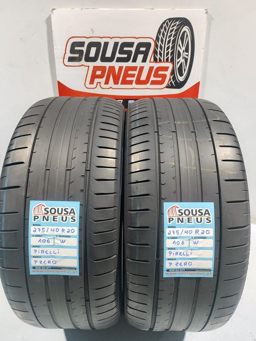 2 pneus semi novos 275-40R20 Pirelli - Oferta dos Portes