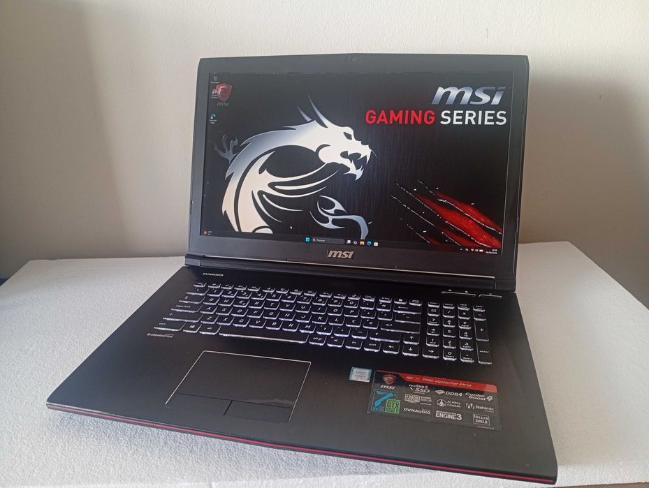 Gaming Msi Apache Pro i7 7700HQ + GTX1050Ti + 24GB RAM + SSD + HDD