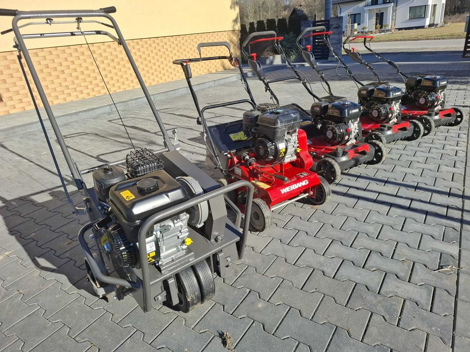 Glebogryzarka, aerator, pilarka, młot, wozidło, wiertnica, szlifierka