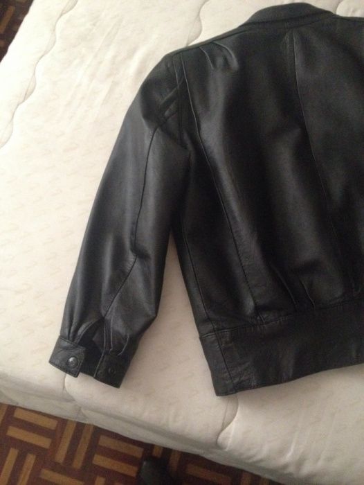 Casaco Cabedal para Senhora