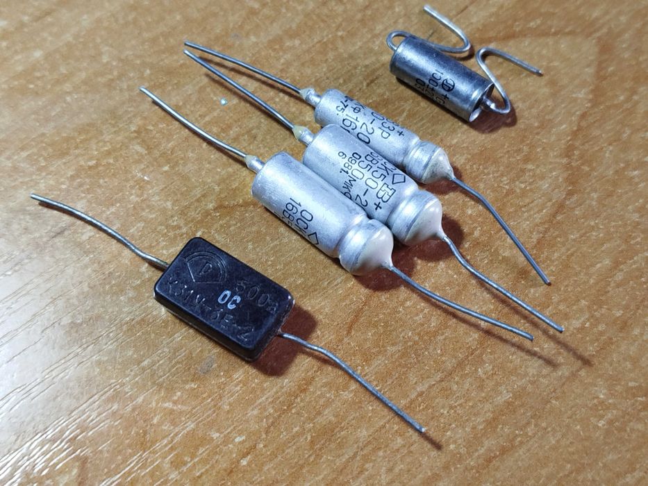 резисторы, конденсаторы ссср