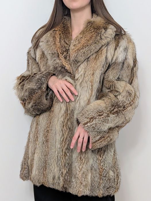 Futro z naturalnej skóry lisa