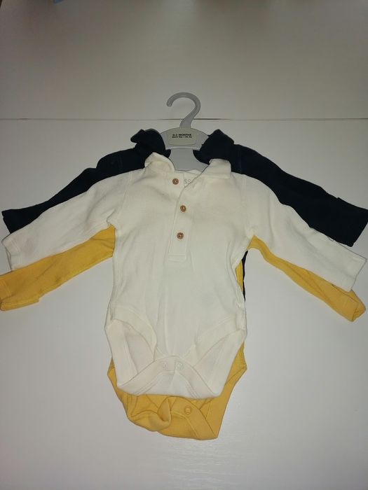 Body chłopięce M&S 0-3msce 56 62