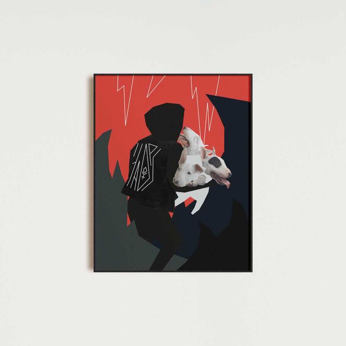 HADES / plakat 40x50 cm / wydruk pigmentowy