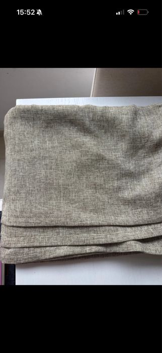 Cortinados gato preto estilo de linho