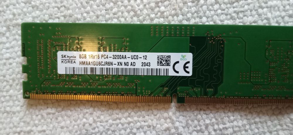 Memória ddr4 16gb 3200mhz