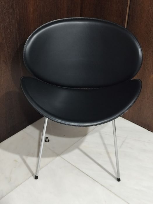 Cadeirão ARTDECO em pele Italiana Mod.Orange Slice