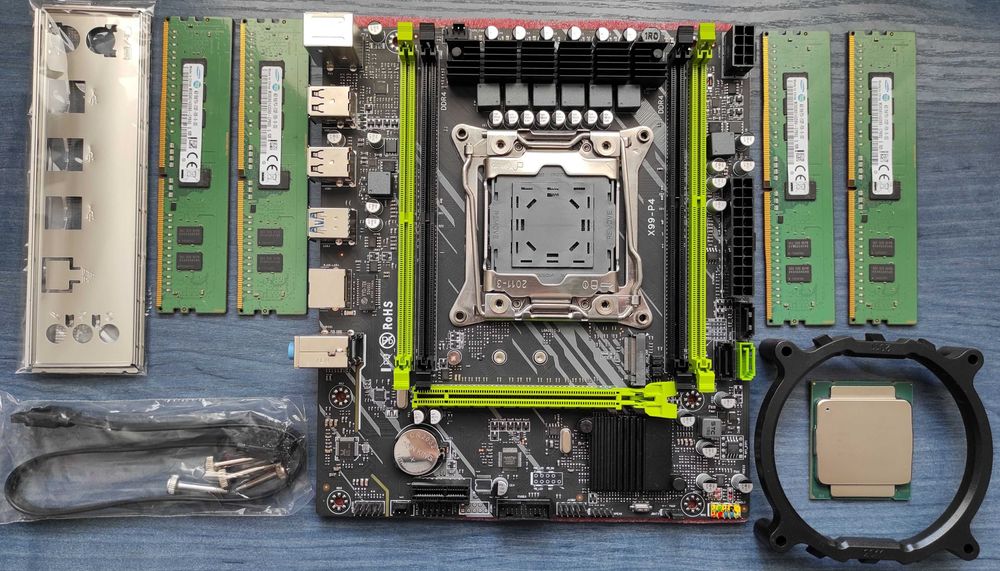 Ігровий комплект X99 + 2640v4 (2640v3) + 4x4 (16)Гб ddr4
