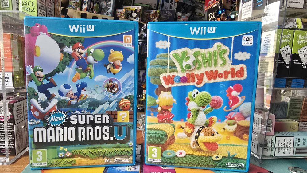 Wii Yoshi's Woolly World gra Nintendo stan BDB