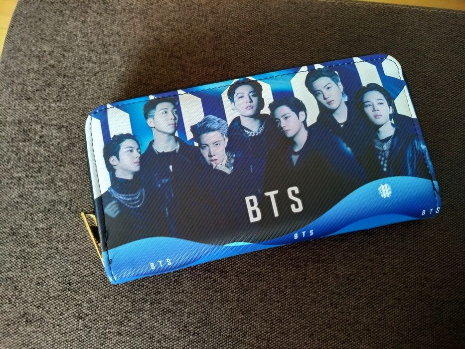 Гаманець з принтом BTS (новый)