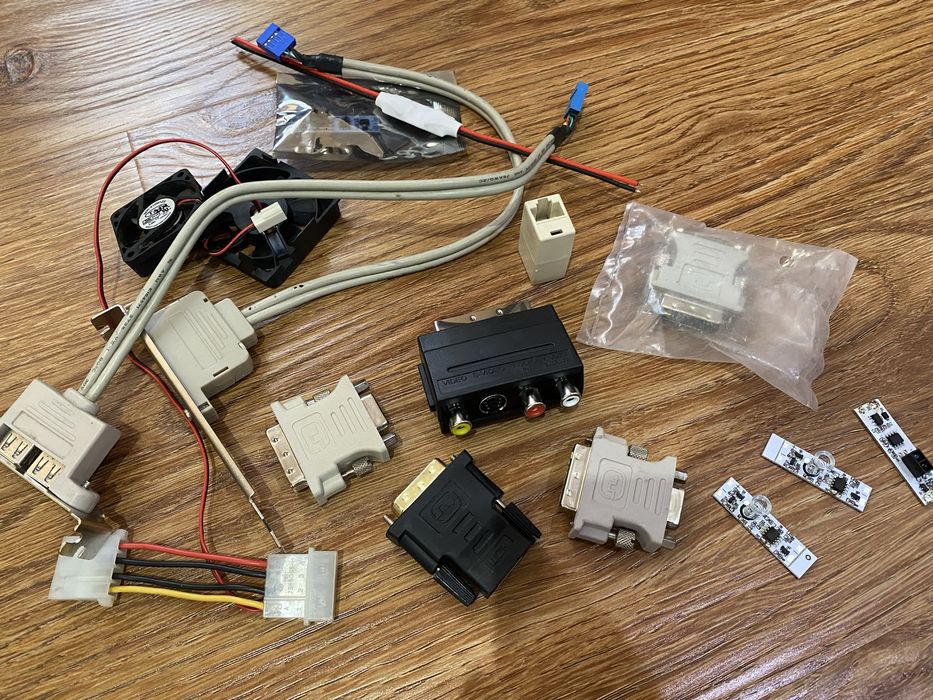 Переходники Dvi Vga Scart для пк