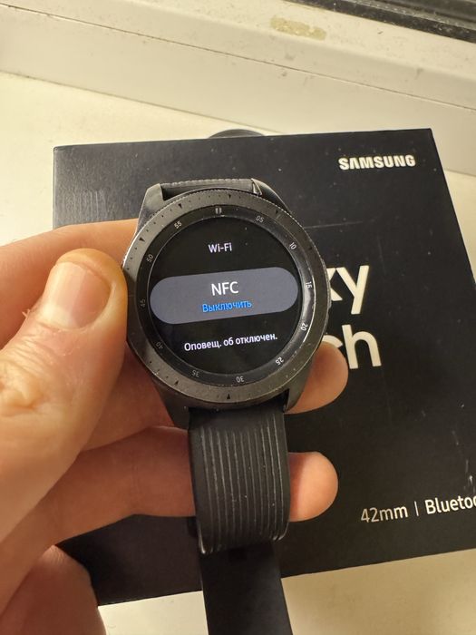 Смарт часы samsung galaxy watch 42мм (Sm-r810) фитнес браслет