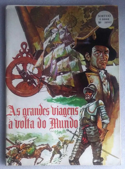 Caderneta de cromos As grandes viagens à volta do mundo