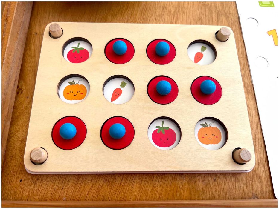 Jogo Montessori - Memória