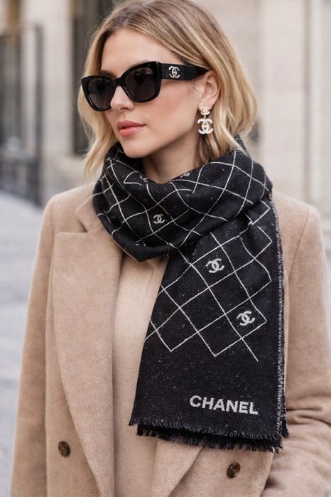 Шарф Chanel оригiнал