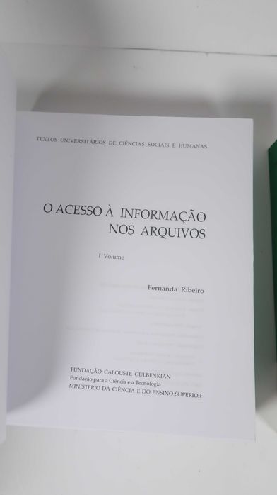 O acesso à Informação nos arquivos, Cândida Ribeiro, fundação Calouste Gulbenkian