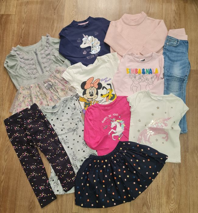 Великий пакет фірмових речей zara, Disney, hm,George, primark,одяг пак