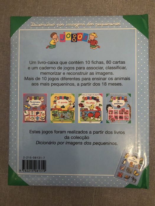Dicionario por imagens dos pequeninos Jogos os animais