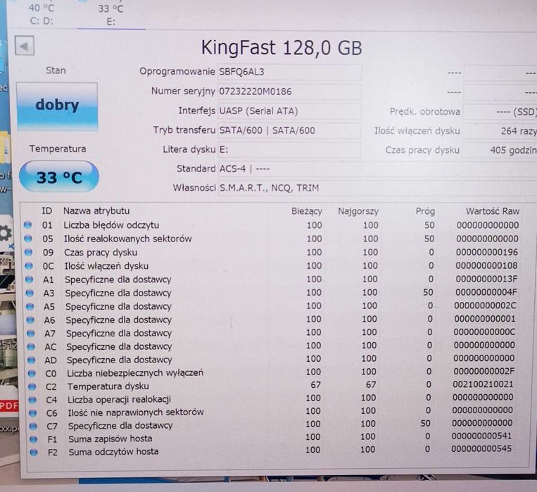 Dysk twardy  SSD