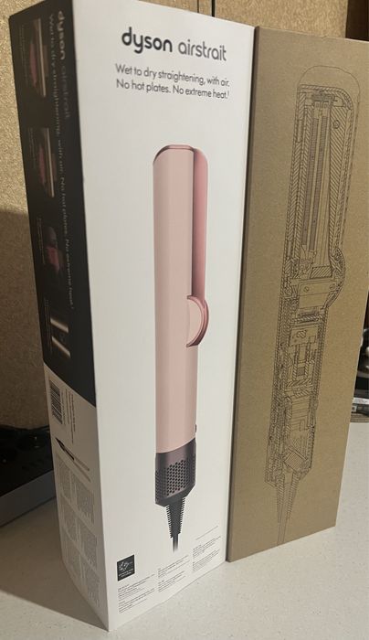 Випрямляч для волосся Dyson Airstrait (Ceramic Pink/Rose Gold)