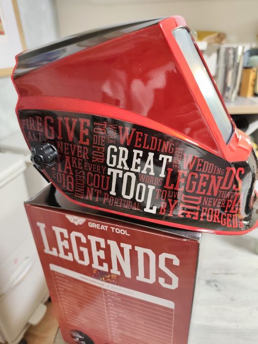 Capacete de soldar GT novo