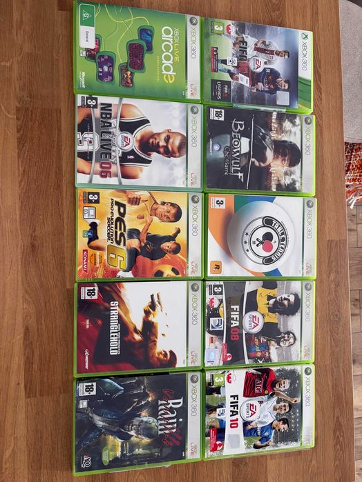 Xbox 360 + kinect + gry