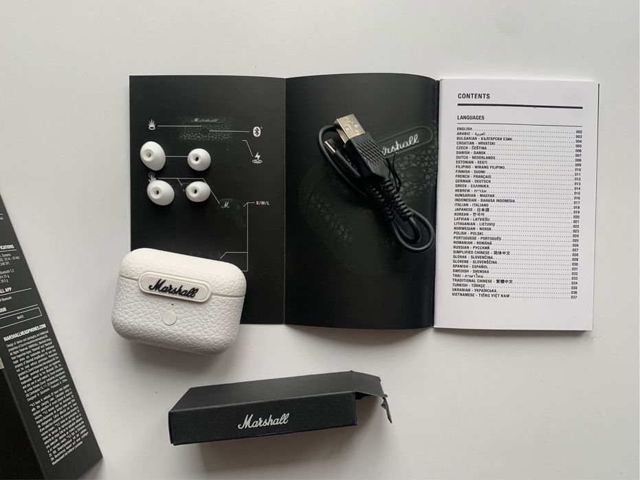 Навушники Marshall motif ANC з активним шумоподавленням
