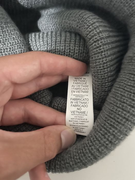 Gorro de lã cinzento QuickSilver