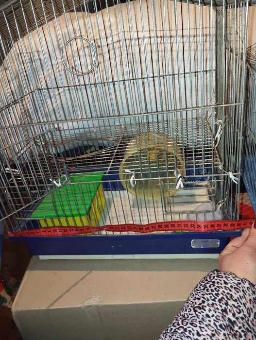 Клетка для попугая ,клетка для хомяка.Маленьаяи и побольше 100 грн