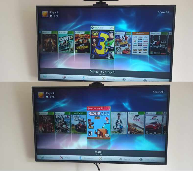 Xbox 360 RGH3 -100% sprawny, kinect,2 pady,500GB, Emulatory retro