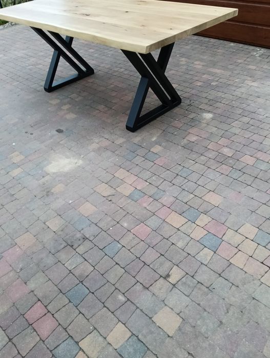 Stół Dębowy Lakierowany epoxy