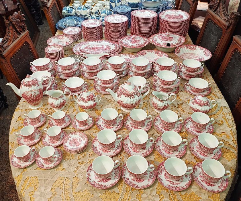 Serviço Jantar Chá e Café Johnson Bros Coaching Scenes