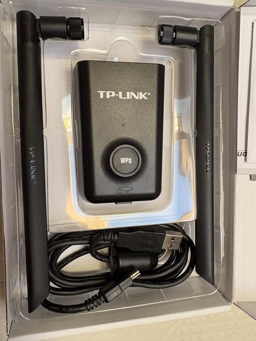 adaptador Wi-Fi USB TP-Link TL-WN8200ND (300Mbps de Alta Potência)