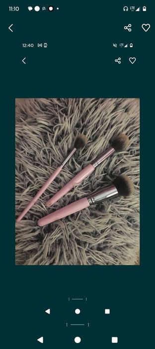 Pędzelki kilka szt , nowe, stan idealny.