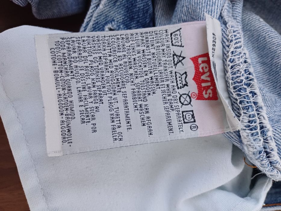 Винтажные джинсовые мужские шорты LEVIS  501 made іn USA разм 30