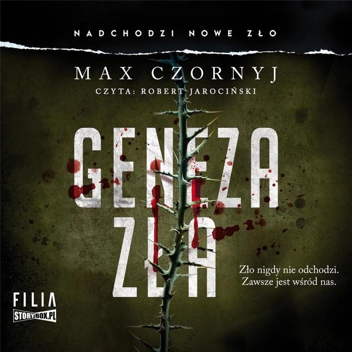 Geneza zła audiobook Storybox Max Czornyj Rok wydania: 2024, oprawa: