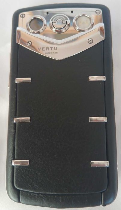 Телефон Vertu Constellation Quest Black, оригінал (Кирилиця / Ростест) + Чохол і батарея