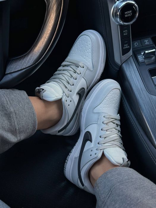 Nike SB Dunk Low GORE-TEX Grey White Термо утеплені водонеприкні