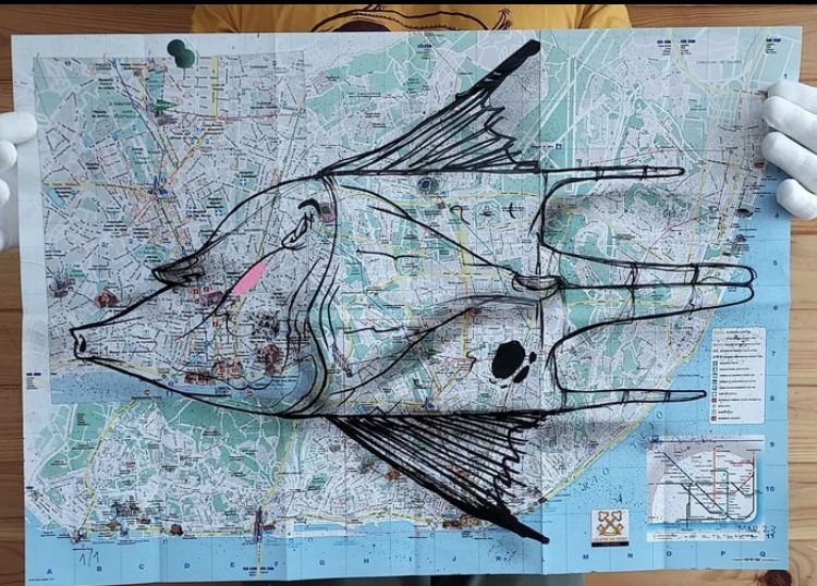 Obra original do Artista Gonçalo MAR