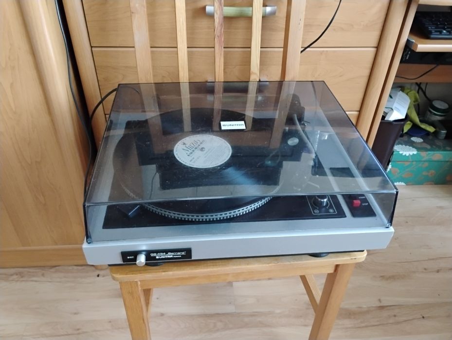 Gramofon retro vintage Bernard GS 434
