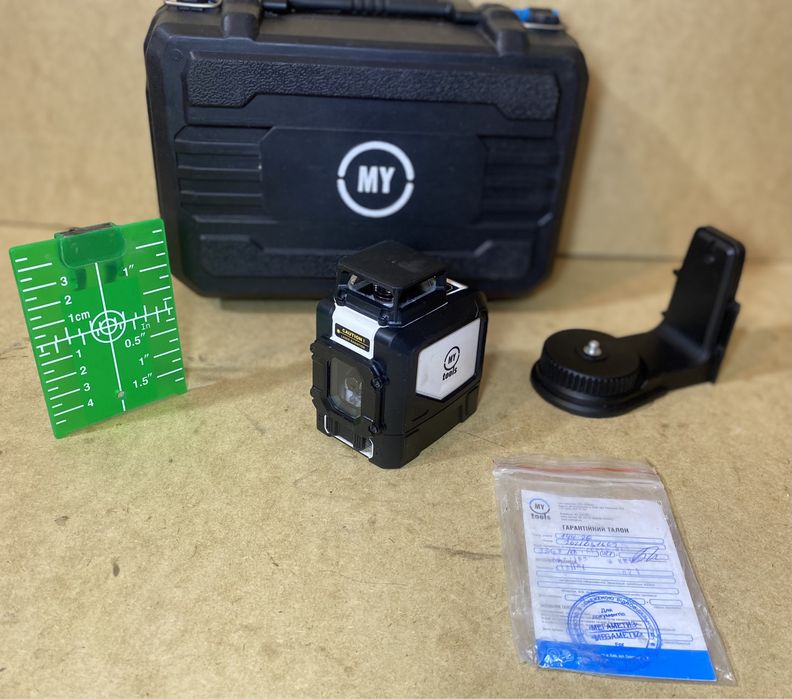 Лазерний нівелір(рівень) → My Tools 144-2G-360 | ЗЕЛЕНИЙ ПРОМІНЬ