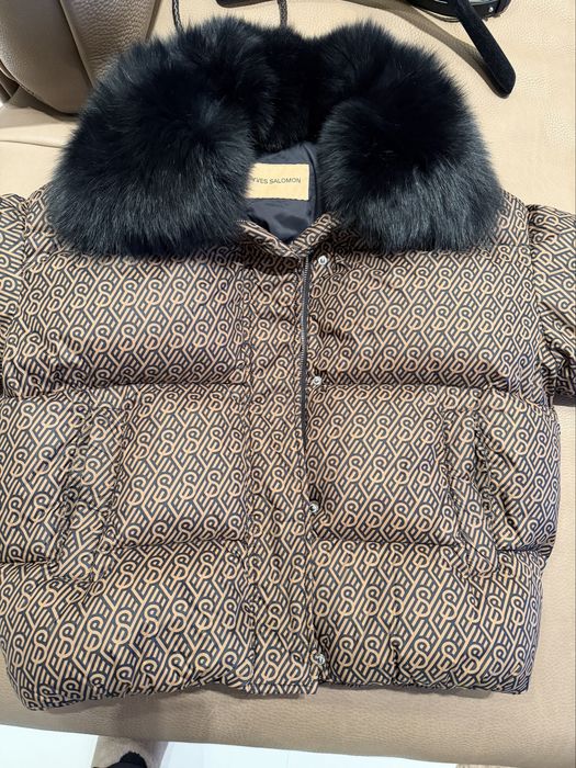 Пуховик Yves Salomon (оригинал)