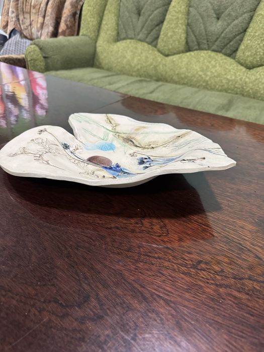 Тарелка ручной работы