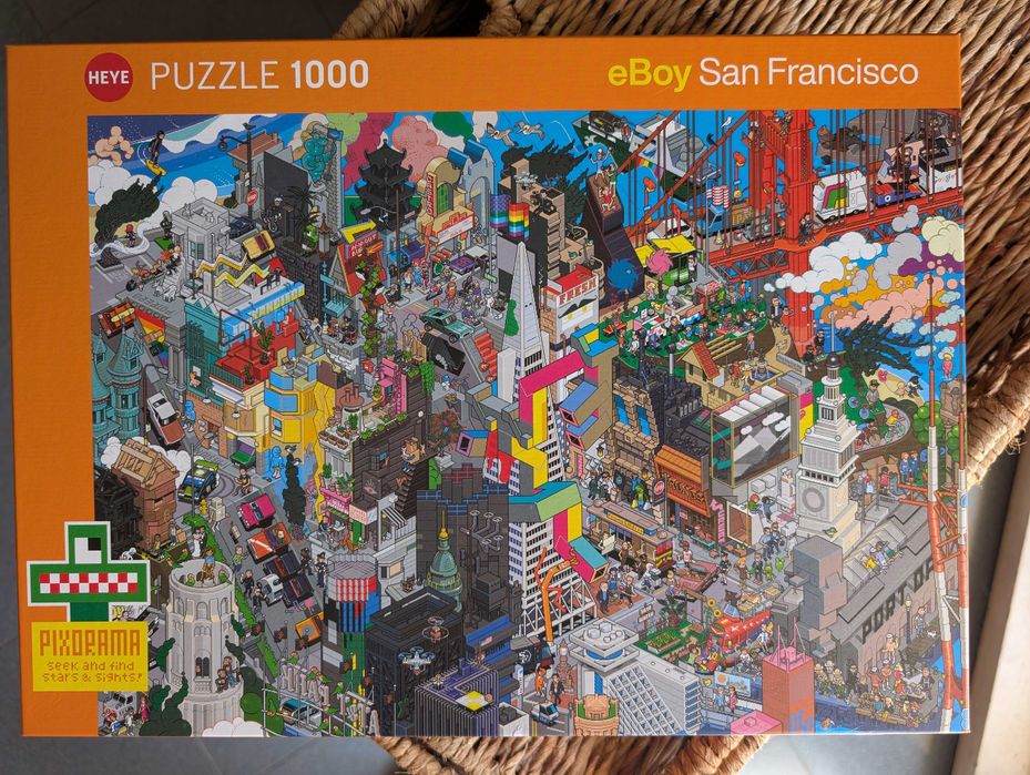 Puzzles HEYE/Pixorama eBoy 1000 peças