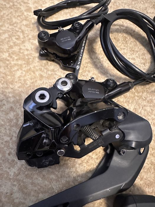 Групсет Shimano 105 Di2 R7170 2x12s,дуалы,батарея, передний/задний переключатель R7150