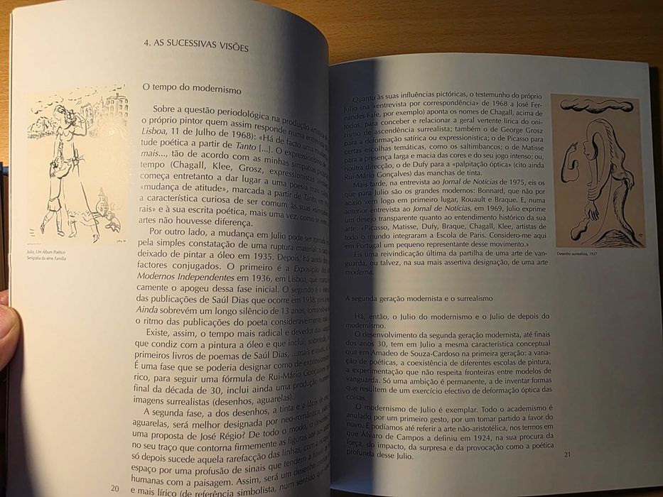 3 livros sobre os pintores Mário Eloy, Jorge Pinheiro e Júlio